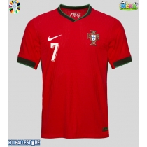 Portugal Cristiano Ronaldo #7 Hjemmedrakt EM 2024 Kortermet